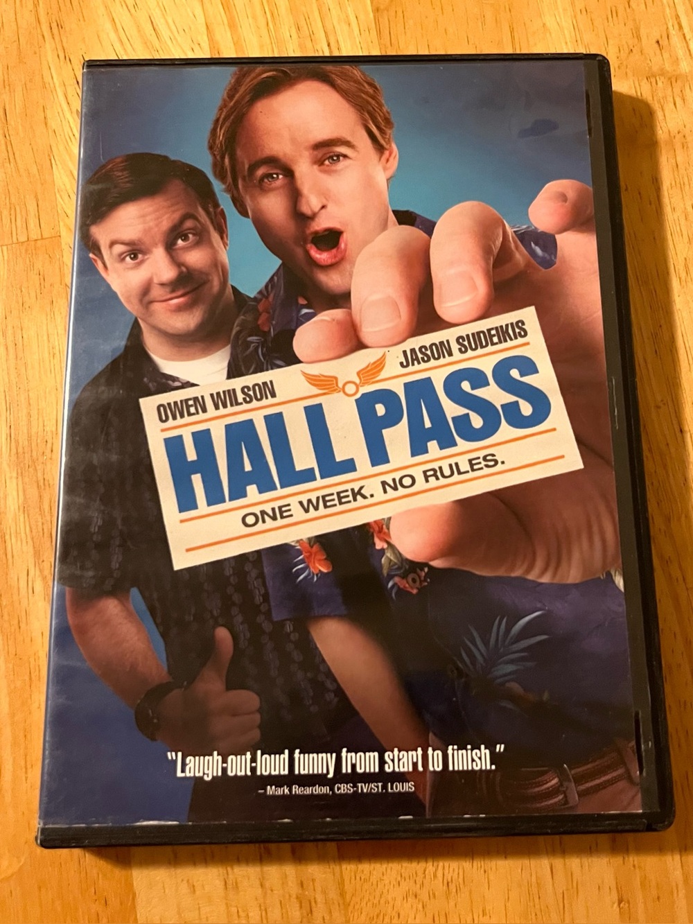 Hall Pass DVD - Blue Cover Comedy Movie